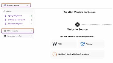 Website Settings Add A New Website Website Settings Add A New Website