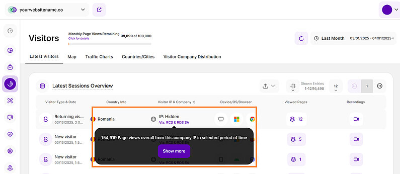 Some General Hints for Company Reveal Some General Hints for Company Reveal