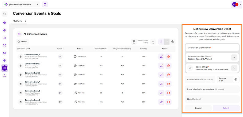 A Guide to Defining Conversion Events A Guide to Defining Conversion Events