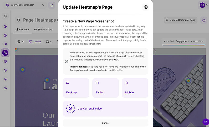 Update Your Heatmap Update Your Heatmap